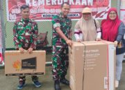 Dengan Wajah Bahagia, Para Pemenang Lomba Perayaan HUT RI ke-80 Terima Hadiah dari Dandim 1710/Mimika