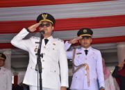 Walikota Langsa Pimpin Detik-detik Upacara Proklamasi HUT Ke-80 RI