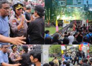 Viral di Medsos! Mahasiswa Diseret Polisi saat Demo, Ini Klarifikasi Kapolresta Palu
