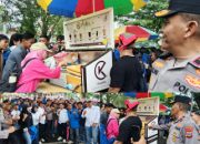 Wakapolda Sulteng Redam Massa Aksi dengan Cara Unik, Bantu UMKM Ditengah Demonstrasi