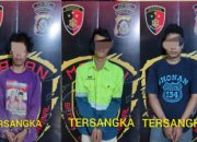 Satreskrim Polres Lubuk Linggau Tangkap Tiga Pelaku Pencurian Sepeda Motor