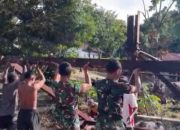 Pos Subin Bersama Masyarakat Subin Bersatu Dalam Pembangunan Rumah