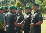 Prajurit Harus Selalu Bersyukur, Dimanapun Bertugas – Pesan Pangdam XVIII/Kasuari dalam Sertijab dan Tradisi Satuan