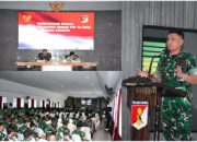 Pangdam XXIII/Palaka Wira Beri Pengarahan kepada Prajurit, PNS, dan Persit