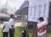 Aksi Berantas Pekat Terus Menggema, Pemdes Pulo Sarok Pasang Pelanggaran Pada Syariat Islam