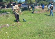 Gotong Royong Jumat Bersih di Lapangan Pea Bumbung Wujudkan Semangat Kebersamaan dan Peduli Lingkungan