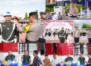 Kasrem 132/Tdl Hadiri Apel Gelar Pasukan Operasi Zebra Tinombala 2025