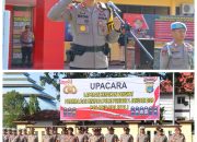 Polres Tolitoli Gelar Upacara Kenaikan Pangkat di Penghujung Tahun 2025