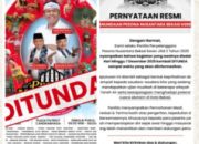 Disparbud Resmi Tunda PNBK 2025 Prioritaskan Solidaritas dan Antisipasi Cuaca Ekstrem