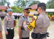 Polres Tolitoli Gelar Upacara Sertjab