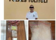 Satres Narkoba Polres Tolitoli Ciduk Pengedar Narkotika Jenis Sabu