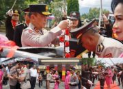 Momen Haru Pedang Pora, Kapolda Sulteng Lepas Kombes Pol (Purn) Slamet Riyadi ke Masa Purna Bhakti
