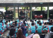 Belajar di Markas TNI, Siswa MI Thoriqul Huda Kenal Dunia Militer Sejak Dini