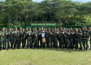 Komandan Batalyon Yonif 763/SBA Berikan Apresiasi dan Bangga Kepada Personel Yang Berhasil Selesaikan Pendidikannya di Luar Negeri