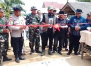Dandim 0104/Aceh Timur Dampingi Bupati Resmikan Jembatan Bailey di Nurussalam