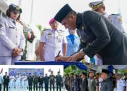 Anwar Hafid Tekankan Sinergi Daerah dan TNI AL pada Sertijab Danlanal Palu