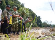Tinjau Lokasi Terdampak Bencana, Kasum TNI Cek Pembangunan Huntara di Tapanuli Tengah