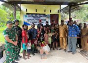 Tim Patroli Gabungan Koops TNI Papua Evakuasi 21 Pengungsi di Aifat Timur Jauh Maybrat