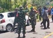 Pengamanan Humanis Babinsa Mapurujaya di Prosesi Ibadah dan Jalan Salib