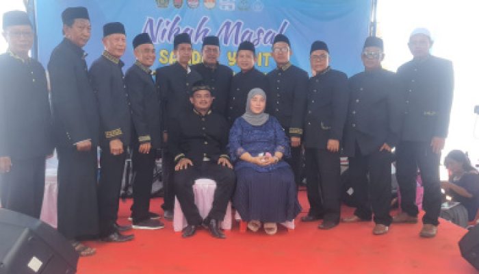 Nikah Massal di Dadapsari, Komunitas Sandal Yapit Resmikan Pasangan Nikah Siri