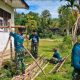 Satgas Pamtas RI–PNG YONIF 763/SBA Pos Suswa Pengabdian Terhadap Rumah Ibadah di Kampung Suswa