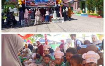 Pertama Kali Digelar, Market Day SD Integral Rahmatullah Tolitoli Diserbu Pengunjung