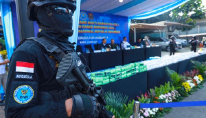 BNN Musnahkan 132,16 Kg Sabu Hasil Empat Pengungkapan Besar