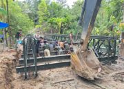 Jembatan Aramco di Desa Botombawo Hampir Rampung, Akses Dua Desa Segera Terhubung