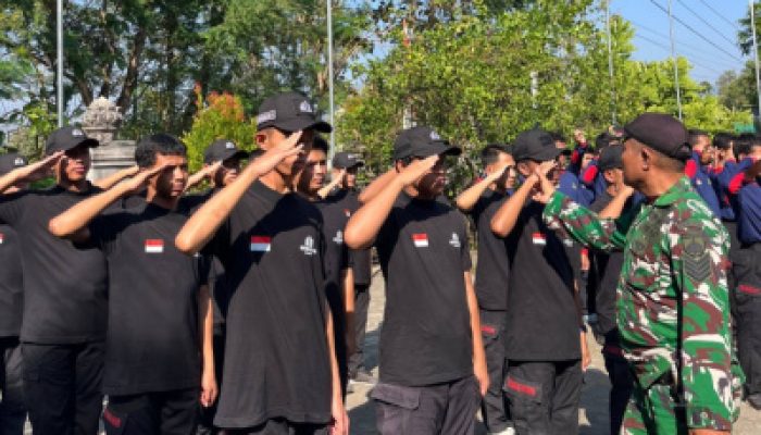 Ratusan Santri Ponpes Mutiara Quran Dilatih TNI, Ini Tujuannya