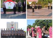 Peringati Hari Bhayangkara ke-80, Kapolres Tolitoli Pimpin Ziarah Kubur dan Tabur Bunga di TMP Kalangkangan