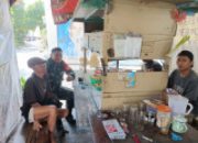 Dari Warung Angkringan, Babinsa Kratonan Bangun Kepercayaan Warga Binaan