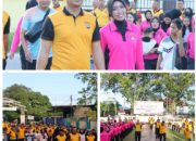 Jelang HUT Bhayangkara ke-80 Tahun, Kapolres Tolitoli Lepas Jalan Santai Sehat Bersama Ratusan Masyarakat