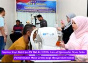 Sambut Hari Bakti ke-79 TNI AU 2026, Lanud Sjamsudin Noor Gelar Pemeriksaan Mata Gratis bagi Masyarakat Kalsel
