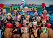 Dulu Beribadah di Teras, Kini Anak-anak Papua Memiliki Gedung Sekolah Minggu Permanen