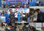 Koarmada III Peduli Bakti Sosial dan Kesehatan di Panti Asuhan Muhammadiyah Aimas, Pelangi 3 Sorong dan Griya Lansia At-Taubah