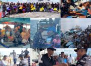 Pengabdian Prajurit Jalasena, Koarmada III Gelar Baksos dan Baktikes di Perairan Dobo dan Lanal Tual