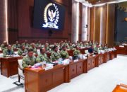 Panglima TNI Bersama Wamenhan RI Hadiri Raker Bersama Komisi I DPR RI