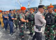 Upacara Penyambutan Personel Satgas Pamtas RI–PNG Batalyon Parako 463 Pasgat