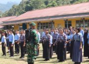 Tanamkan Jiwa Nasionalisme Sejak Dini, Pos Kapar Satgas Pamtas Yonarmed 13/Nanggala Berikan Pembekalan Wasbang Interaktif di SMAN 1 Batang Lupar