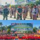 Upacara Penutupan Serbuan Teritorial TNI Kodam XXIII/Palaka Wira. “Tegaskan Komitmen Atasi Kesulitan Rakyat”