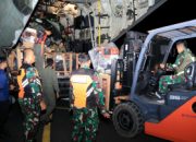 Menembus Langit Banua, Hercules TNI AU Bawa Bantuan Presiden RI untuk Penanganan Karhutla di Kalimantan Selatan