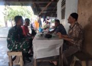 Cuaca Panas, Babinsa Koramil-03/Padang Selatan Imbau Warga Tidak Membakar Sampah Sembarangan