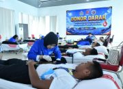 Setetes Darah untuk Kemanusiaan, Kodaeral I Gelar Donor Darah Sambut Hut Ke-81 TNI AL