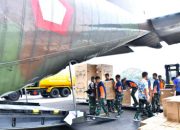TNI Salurkan Dukungan Peralatan Penanganan Karhutla ke Kalimantan Tengah
