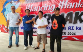 Forwaka Gelar Mancing Mania, Selipkan Doa Bersama untuk 5 Jurnalis yang Hilang di Krakatau